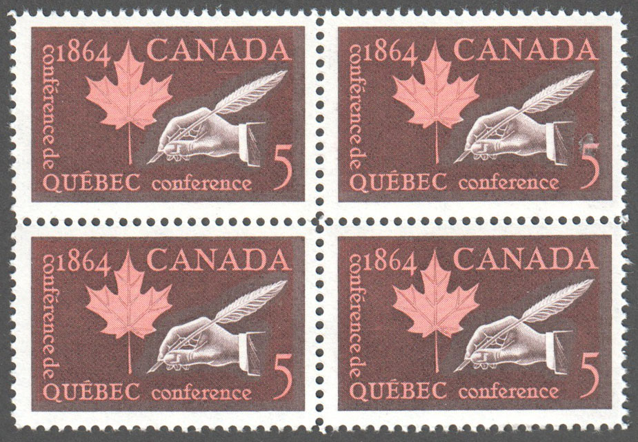 Canada Scott 432 MNH Block - Click Image to Close